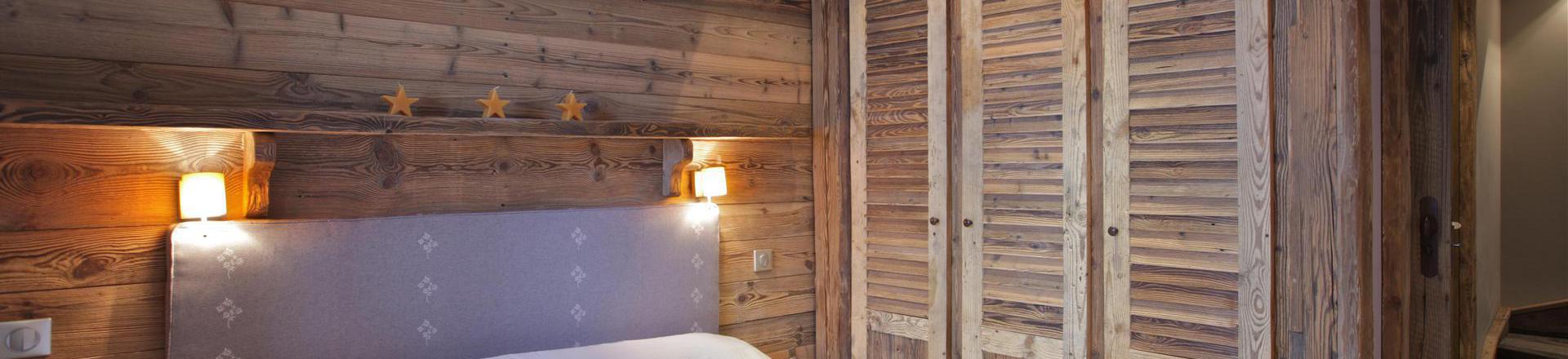 Location au ski Chalet 4 pièces 8 personnes - Chalet Ajacour - Courchevel - Chambre