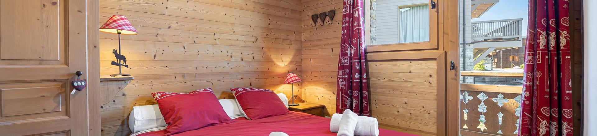 Rent in ski resort 6 room chalet 8 people - Chalet Daï - Courchevel - Bedroom