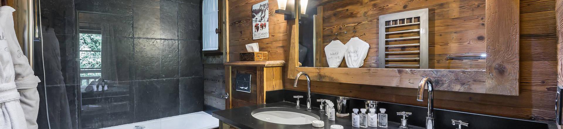 Soggiorno sugli sci Chalet 6 stanze per 12 persone - Chalet Face Nord - Courchevel - Vasca da bagno