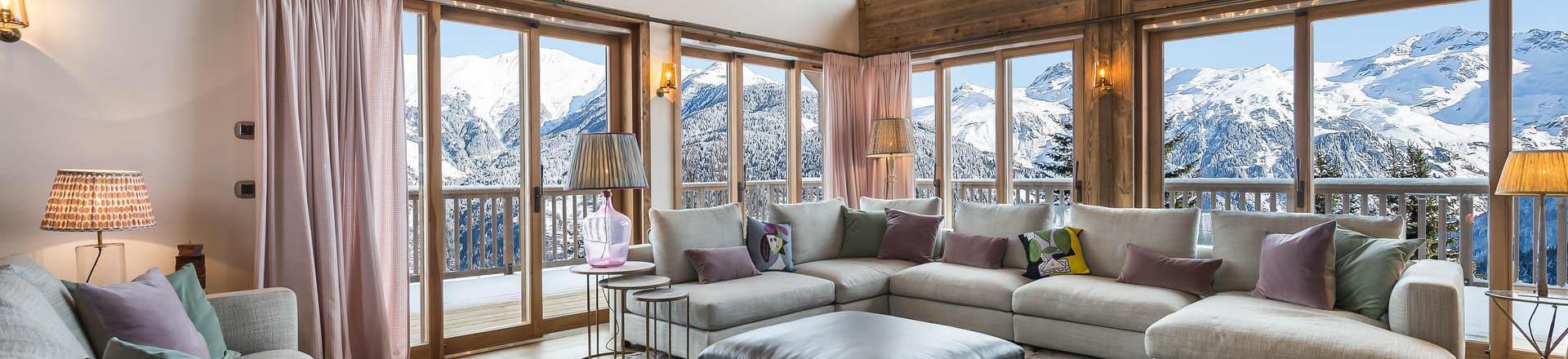 Rent in ski resort 6 room chalet 10 people - Chalet Libellule - Courchevel - Apartment