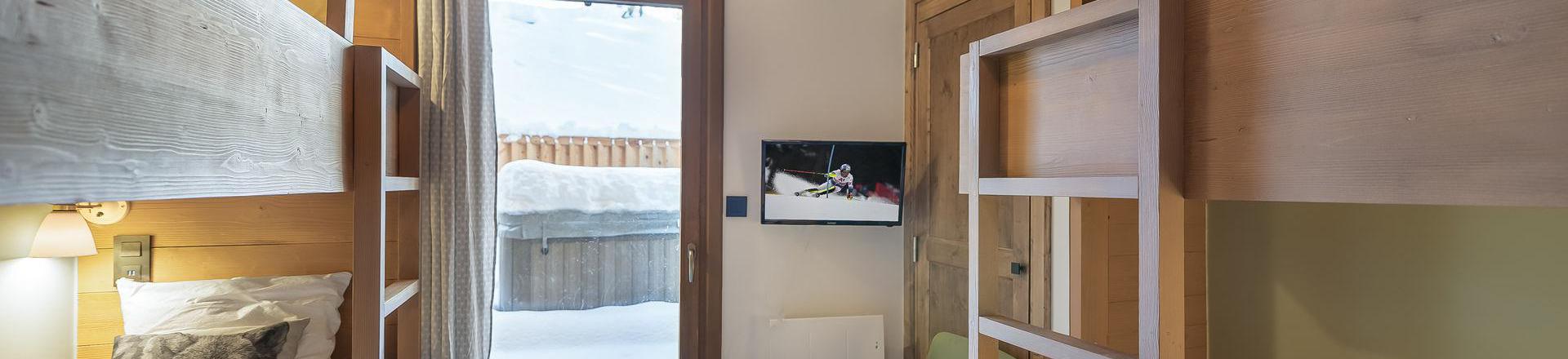 Ski verhuur Chalet 7 kamers 14 personen - Chalet Prosper - Courchevel - Kamer