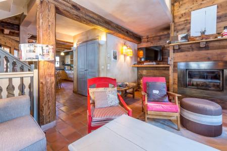 Ski verhuur Chalet triplex 6 kamers 10 personen - ALPINUM - Courchevel - Woonkamer