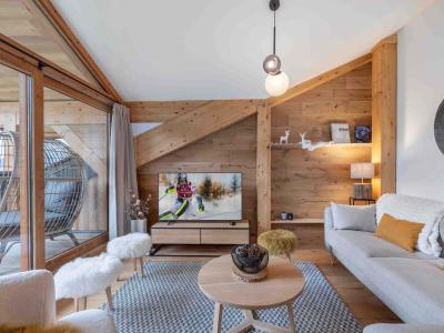 Аренда на лыжном курорте Апартаменты 3 комнат 6 чел. (142) - Anémone - Courchevel - Салон