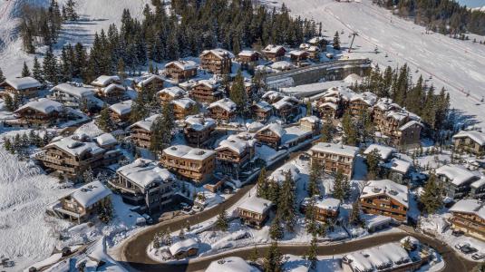 Аренда на лыжном курорте Chalet Ajacour - Courchevel - зимой под открытым небом