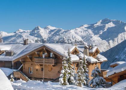 Rent in ski resort Chalet Dharkoum Kalo - Courchevel - Winter outside