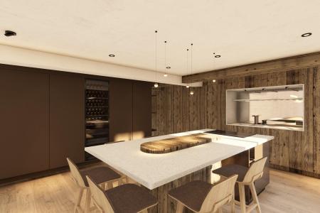 Wynajem na narty Domek górski triplex 6 pokojowy  dla 13 osób - Chalet La Poudreuse - Courchevel - Kuchnia