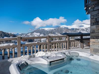 Skiverleih Chalet Quadriplex 5 Zimmer 10 Personen - Chalet le Cortina - Courchevel - Whirlpool