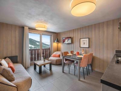 Rent in ski resort 3 room apartment 4 people (AUBRAC) - Chalet les 3 Vaches - Courchevel - Living room