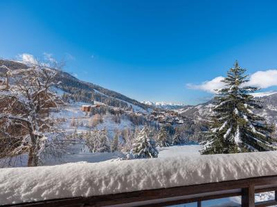 Wynajem na narty Domek górski 5 pokojowy 8 osób - Chalet les Mûres - Courchevel - Balkon