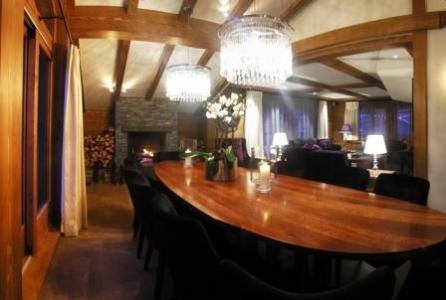 Alquiler al esquí Chalet 7 piezas para 14 personas - Chalet les Oursons - Courchevel - Comedor