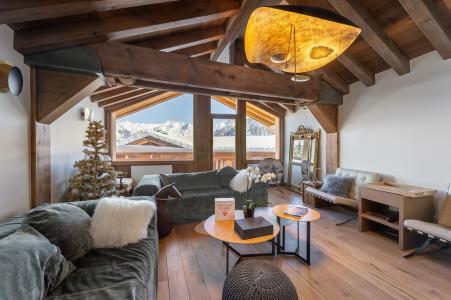 Rent in ski resort 7 room chalet 14 people - Chalet Prosper - Courchevel - Living room