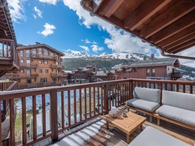 Ski verhuur Chalet 7 kamers 12 personen - GOYARD - Courchevel - Balkon