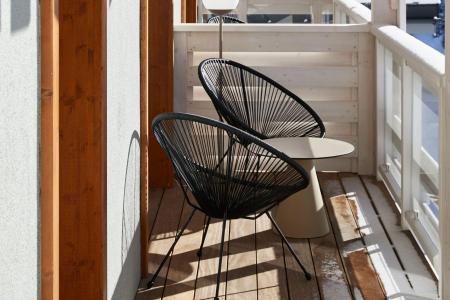 Skiverleih Hôtel Écrin Blanc - Courchevel - Balkon