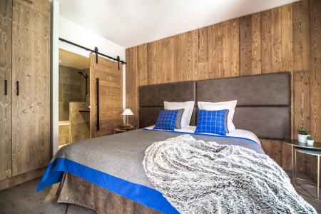 Location au ski Grande Suite Cabine Supérieure 6 personnes - Hôtel Écrin Blanc - Courchevel - Chambre