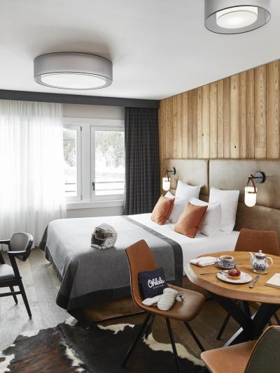 Skiverleih Schalfzimmer für 2 Personen (Cocon) - Hôtel Écrin Blanc - Courchevel - Schlafzimmer