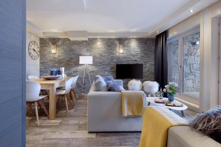 Rent in ski resort 3 room apartment cabin 4-6 people (C02) - Keystone Lodge - Courchevel - Living room