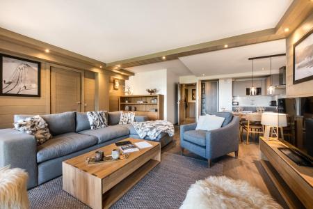 Rent in ski resort 3 room apartment cabin 6-8 people (C01) - Keystone Lodge - Courchevel - Living room