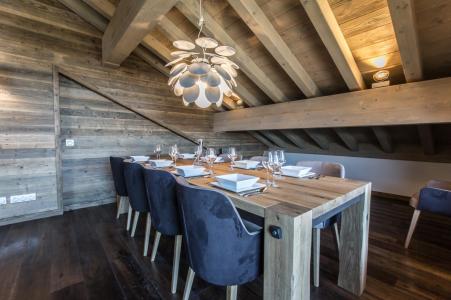 Skiverleih 5-Zimmer-Appartment für 8 Personen (C15) - Keystone Lodge - Courchevel - Tisch