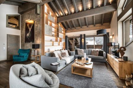 Skiverleih 5-Zimmer-Appartment für 9 Personen (C18) - Keystone Lodge - Courchevel - Wohnzimmer