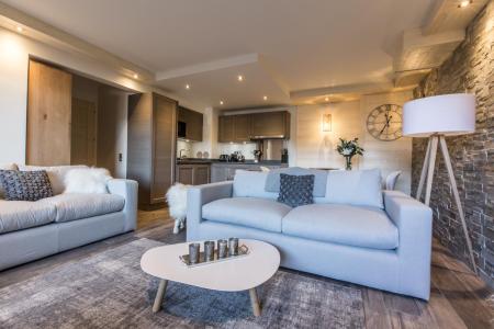 Wynajem na narty Apartament 3 pokojowy kabina 4-6 osób (C02) - Keystone Lodge - Courchevel - Pokój gościnny