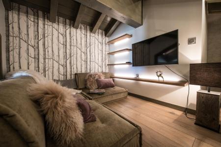 Wynajem na narty Apartament 5 pokojowy 9 osób (C18) - Keystone Lodge - Courchevel - Pokój gościnny