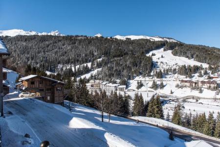 Ski verhuur Appartement 4 kabine kamers 6-8 personen (C04) - Keystone Lodge - Courchevel - Balkon