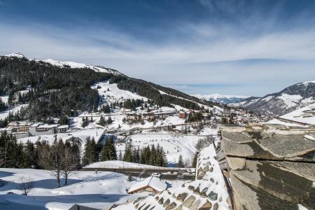 Ski verhuur Appartement 5 kamers 9 personen (C18) - Keystone Lodge - Courchevel - Terras