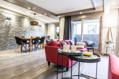 Location au ski Appartement 5 pièces 7-9 personnes (C17) - Keystone Lodge - Courchevel - Séjour