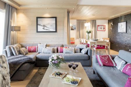 Rent in ski resort 4 room apartment 6 people (B21-22) - La Résidence Aspen Lodge - Courchevel - Living room