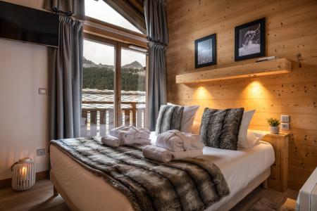 Rent in ski resort 4 room duplex apartment cabin 8 people (A32) - La Résidence Aspen Lodge - Courchevel - Bedroom