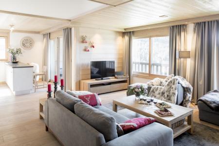 Wynajem na narty Apartament 4 pokojowy 6 osób (B21-22) - La Résidence Aspen Lodge - Courchevel - Pokój gościnny