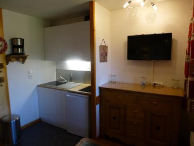 Rent in ski resort 2 room apartment sleeping corner 5 people (339) - La Résidence les Brigues - Courchevel - Living room