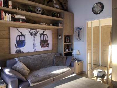 Skiverleih 2-Zimmer-Berghütte für 4 Personen (439) - La Résidence les Brigues - Courchevel - Wohnzimmer