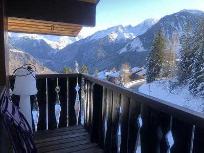 Rent in ski resort 2 room apartment sleeping corner 4 people (439) - La Résidence les Brigues - Courchevel - Balcony