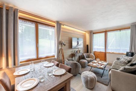 Rent in ski resort 3 room apartment sleeping corner 4 people (26) - La Résidence Roc - Courchevel - Living room