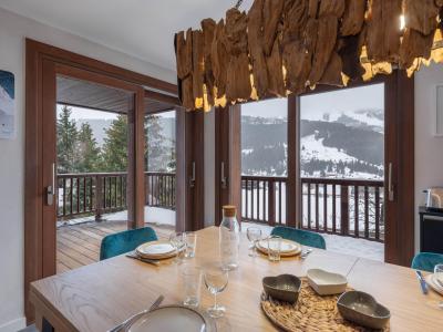 Ski verhuur Appartement 4 kamers 6 personen (J03) - LA VANOISE - Courchevel - Woonkamer