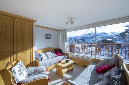 Rent in ski resort 2 room apartment 4 people (203) - LE PRALONG - Courchevel - Living room