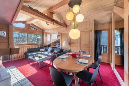 Rent in ski resort 3 room apartment 4 people (501) - Les Sapins - Courchevel - Living room