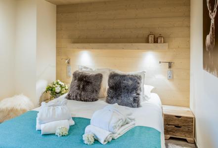 Rent in ski resort 2 room apartment cabin 2-4 people (D08) - Mammoth Lodge - Courchevel - Bedroom