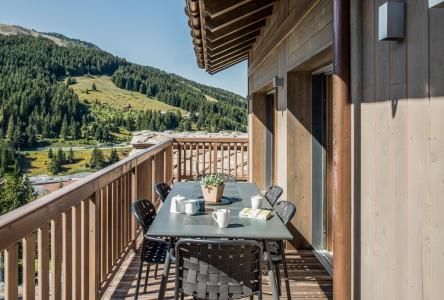 Skiverleih 4-Zimmer-Appartment für 6 Personen (D12) - Mammoth Lodge - Courchevel - Balkon