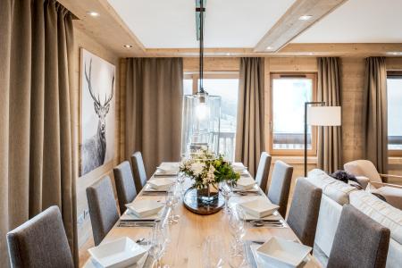 Skiverleih 5-Zimmer-Appartment für 8 Personen (D06) - Mammoth Lodge - Courchevel - Tisch