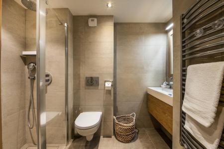 Skiverleih 5 Zimmer Maisonettewohnung für 8 Personen (D07) - Mammoth Lodge - Courchevel - Badezimmer