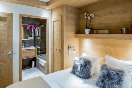 Location au ski Appartement 3 pièces cabine 6-8 personnes (D11) - Mammoth Lodge - Courchevel - Chambre