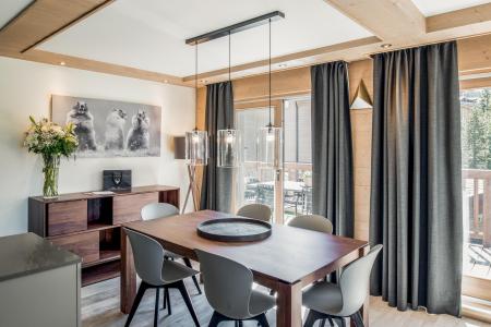 Ski verhuur Appartement 4 kamers 6 personen (D12) - Mammoth Lodge - Courchevel - Woonkamer