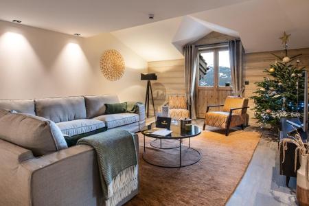 Rent in ski resort 3 room apartment cabin 4-6 people (Nagadi) - Manali Lodge - Courchevel - Living room