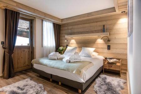 Rent in ski resort 4 room apartment 6 people (Kangto) - Manali Lodge - Courchevel - Bedroom