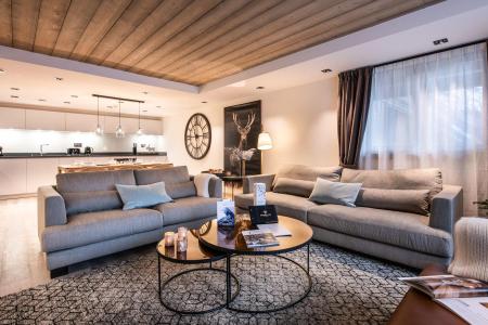 Skiverleih 4-Zimmer-Appartment für 6 Personen (Kangto) - Manali Lodge - Courchevel - Wohnzimmer