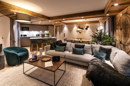 Wynajem na narty Apartament 4 pokojowy kabina 6-8 osób (Nirekha) - Manali Lodge - Courchevel - Pokój gościnny