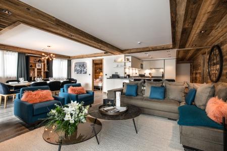 Wynajem na narty Apartament 4 pokojowy kabina 8-10 osób (Indrasan) - Manali Lodge - Courchevel - Pokój gościnny