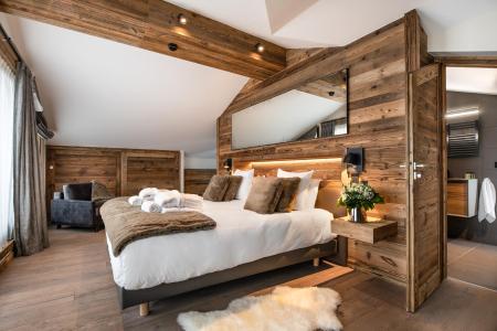 Location au ski Appartement 5 pièces cabine 8-10 personnes (Kinabalu) - Manali Lodge - Courchevel - Chambre